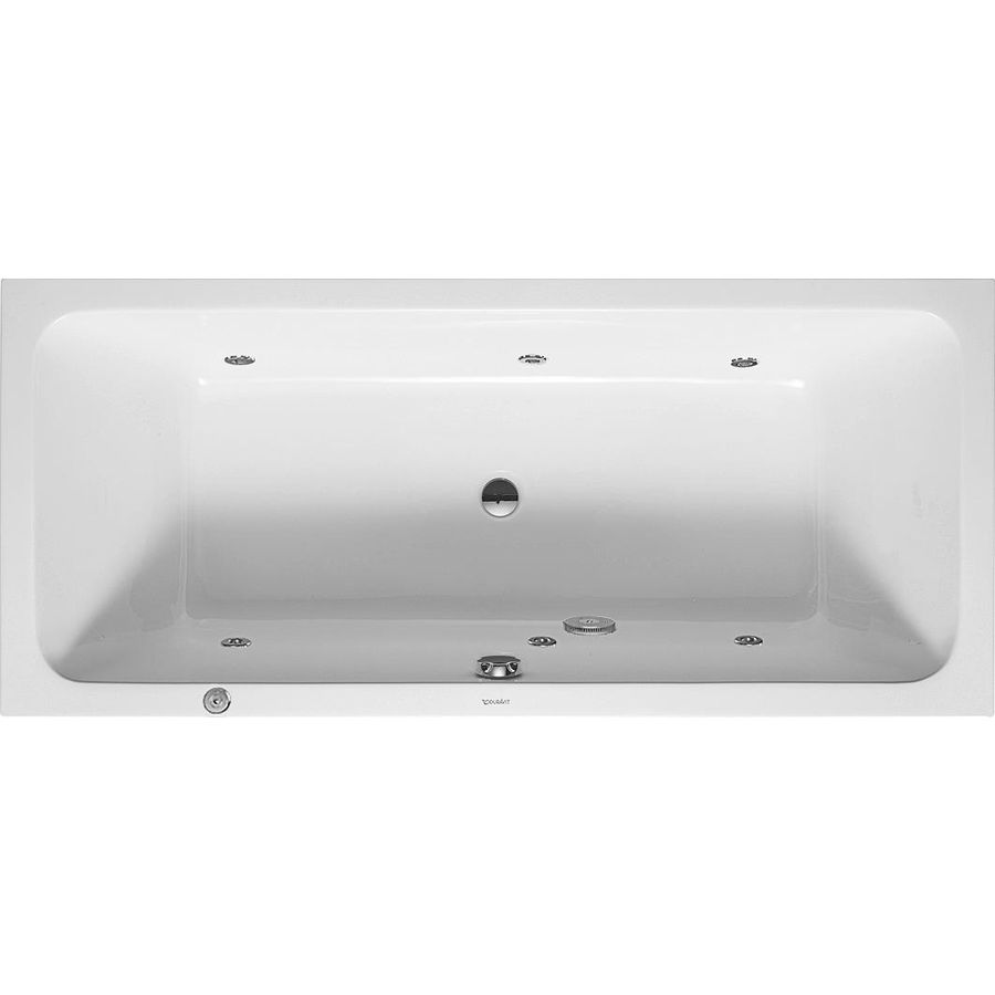 D-Code whirlpool 1800x800mm wit m.afvoer/potenset