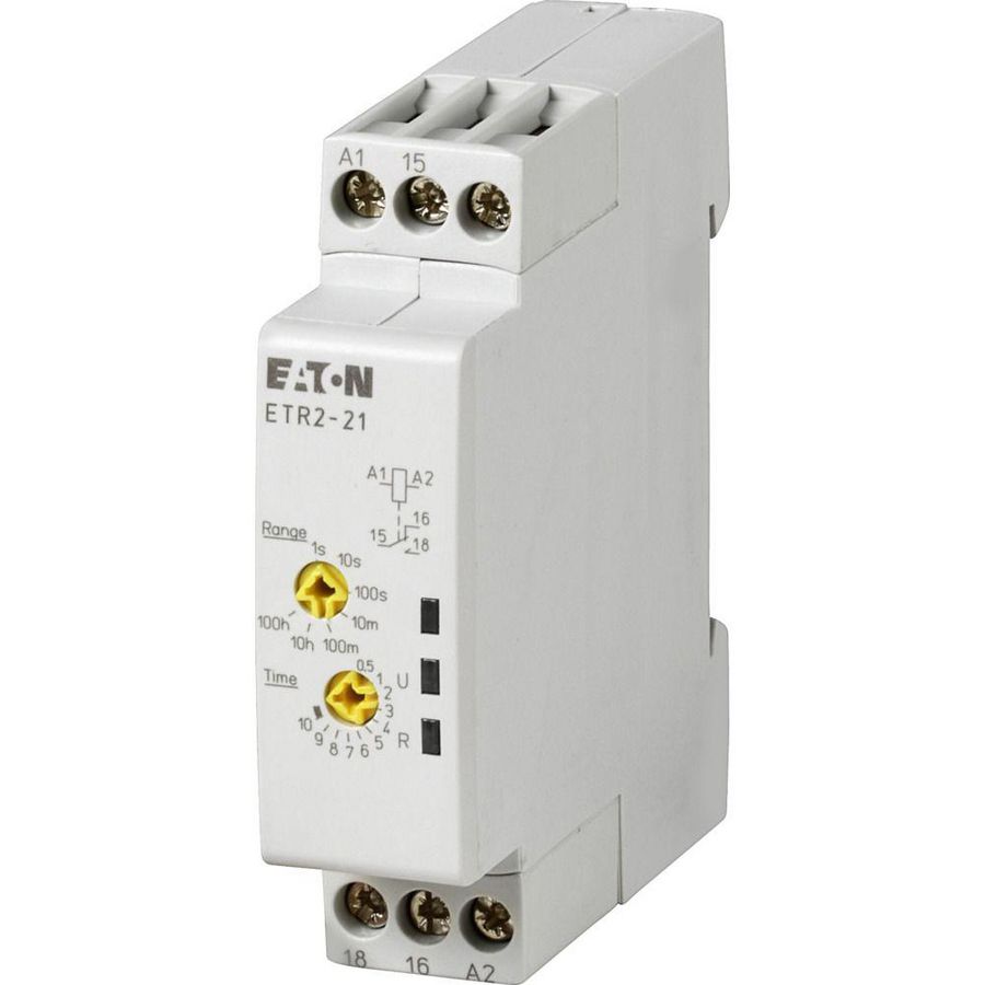 Tijdrelais ETR2-21,(24-240VAC50/60HZ 24-48VDC) ETR2-21