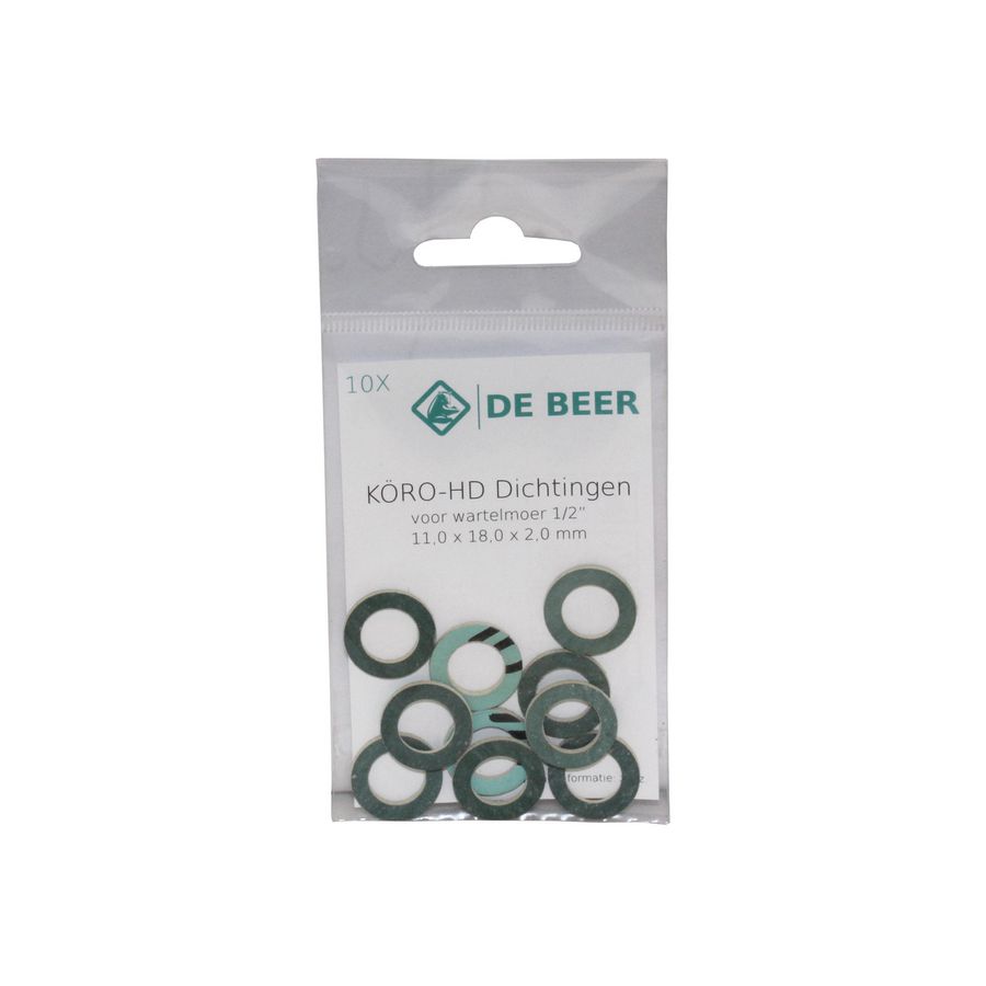 Set a 10st. KoroHD-ring 11x18x2mm 65x130mm VVE=10