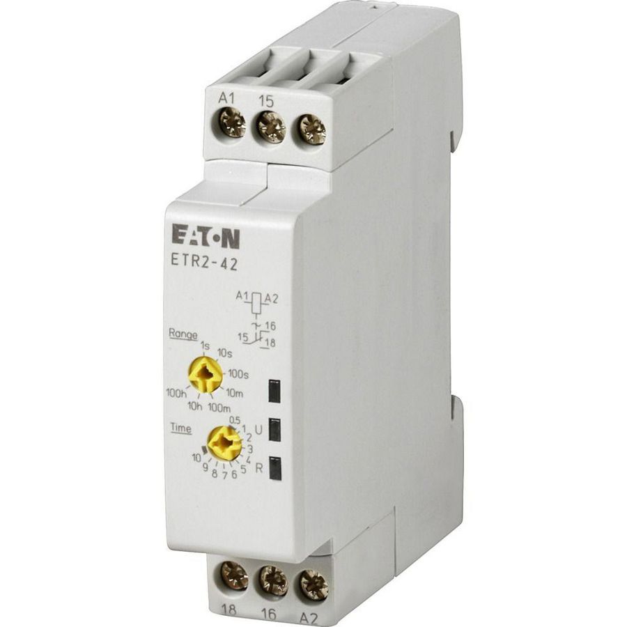 Tijdrelais ETR2-42,(24-240VAC50/60HZ 24-48VDC) ETR2-42