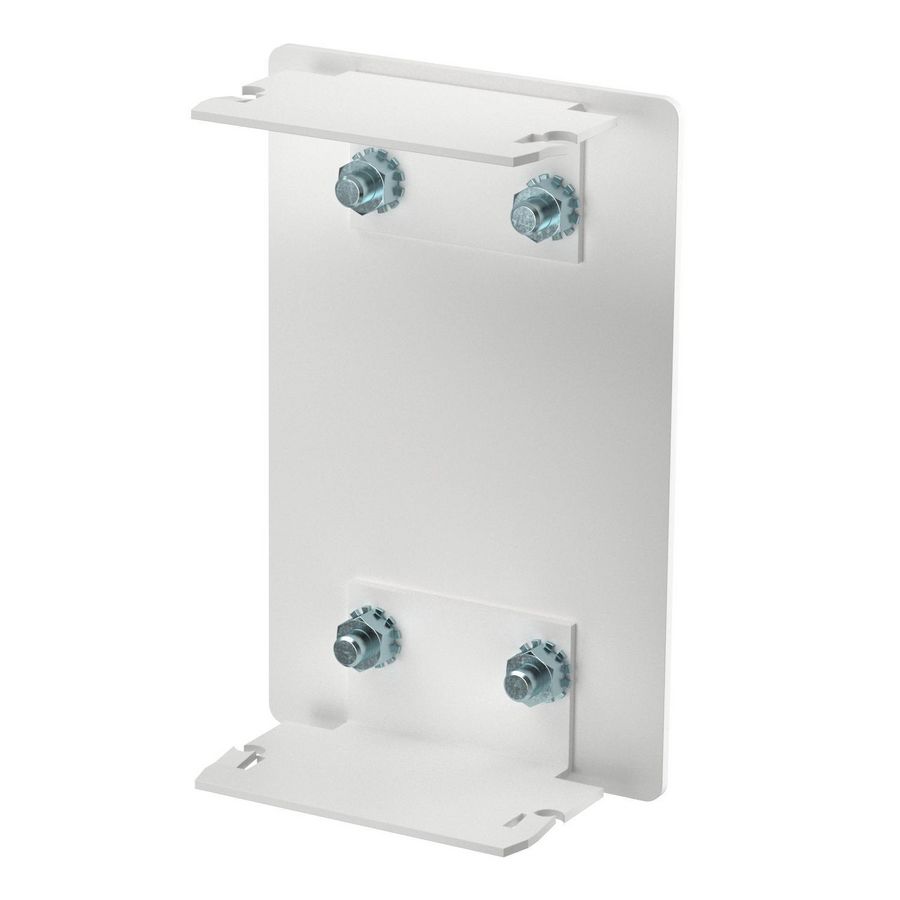 Apparatuurinbouwkanaal 70x110x37 Aluminium reinweiss RAL 901