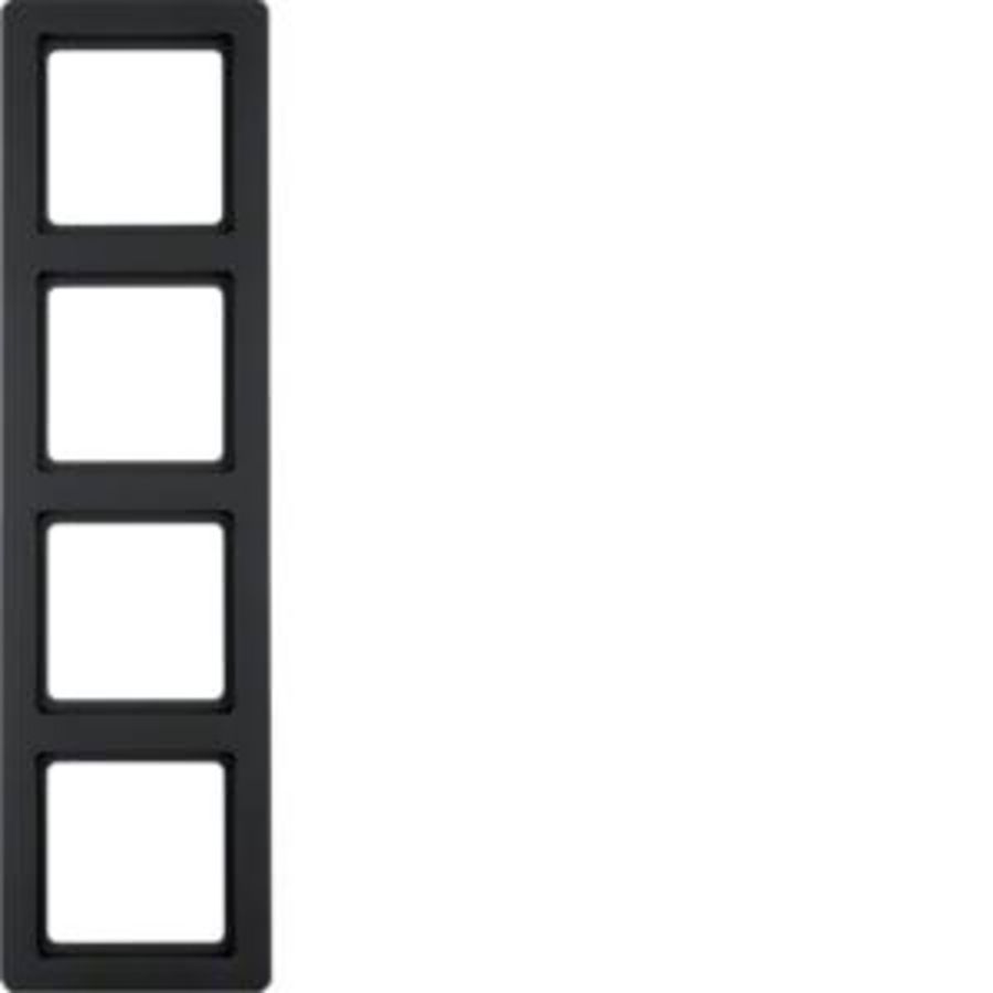 Afdekraam 4-v berker Q.1 antraciet soft-finish