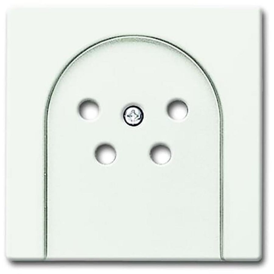 Centraalplaat tel.contactdoos f-matwit (2767-884-503)