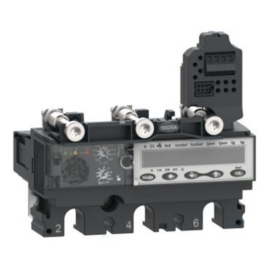 Trip unit NSX100 AC 3P3D 100A 6.2E ComPact