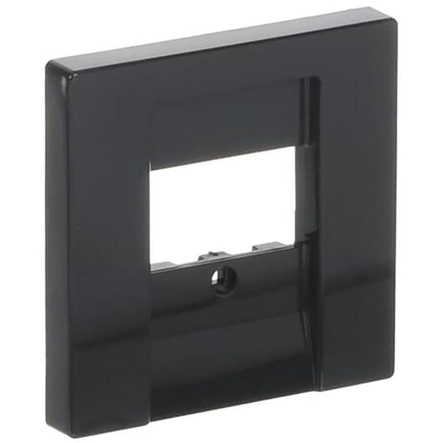 Centraalplaat luidsprekercontactdoos/TAE/USB f-antraciet (1766-81)