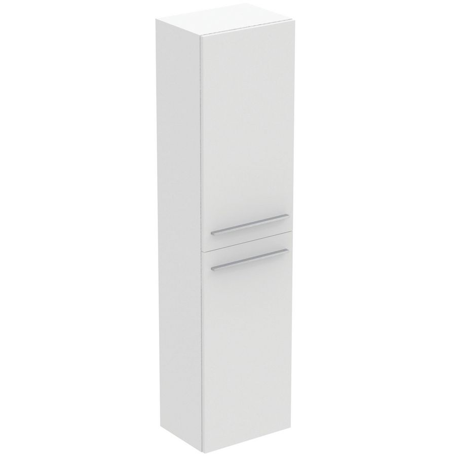 Kolomkast hoog LIFE-A 160x40cm 2x deur mat wit