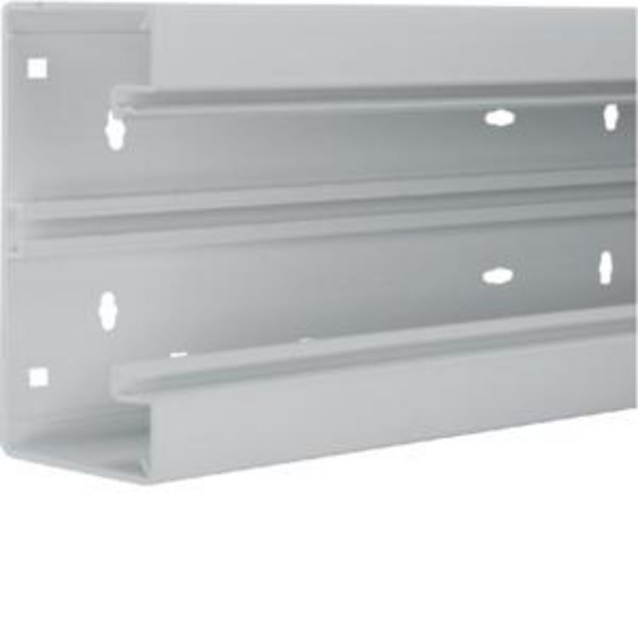 Bodemprofiel BR65 65x130mm pvc lichtgrijs VVE=2