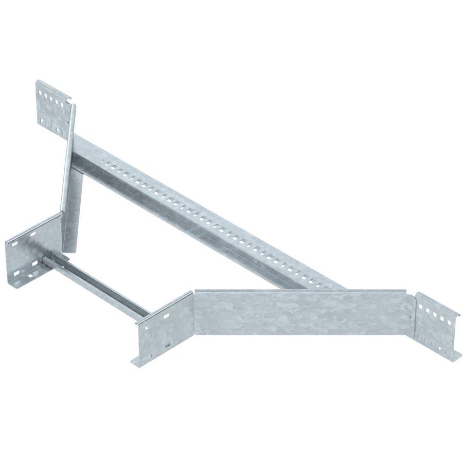 Aftakstuk kabelladder 110x400 Staal thermisch verzinkt