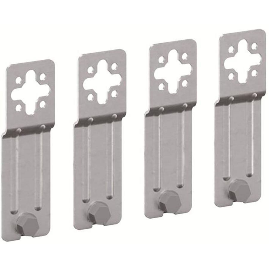 Wandebevestigingbeugels set a 4 Stuks