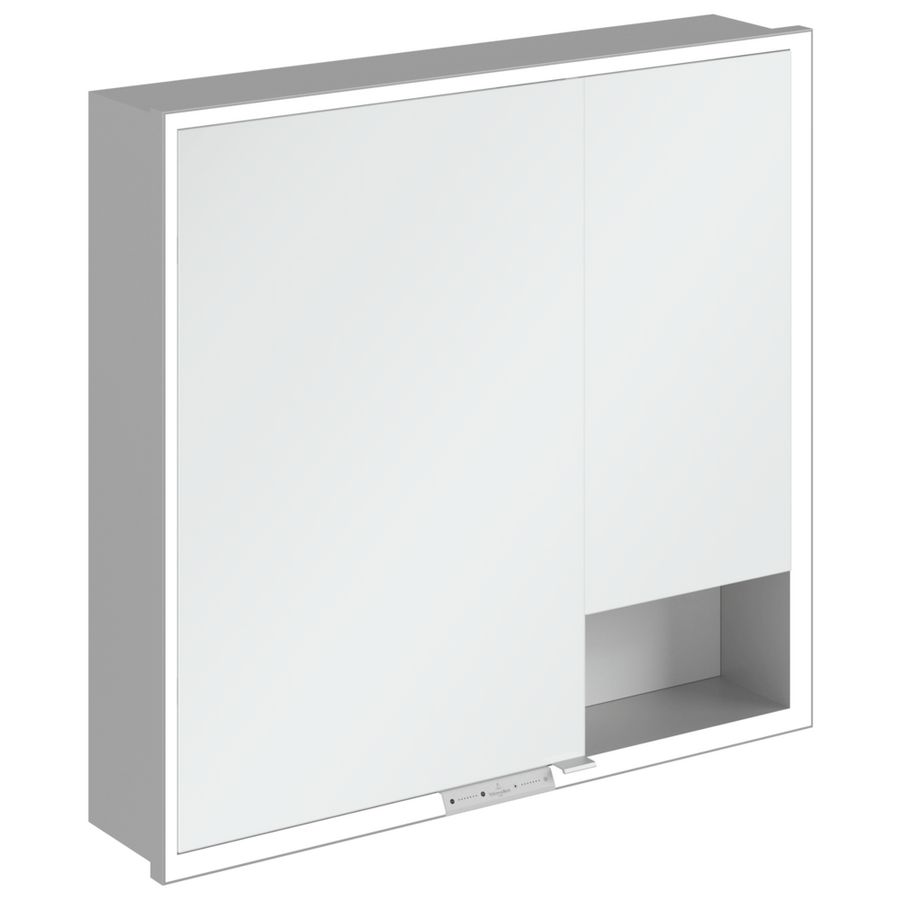 Inbouw-spiegelkast My View+ 800x750x168mm Pure White