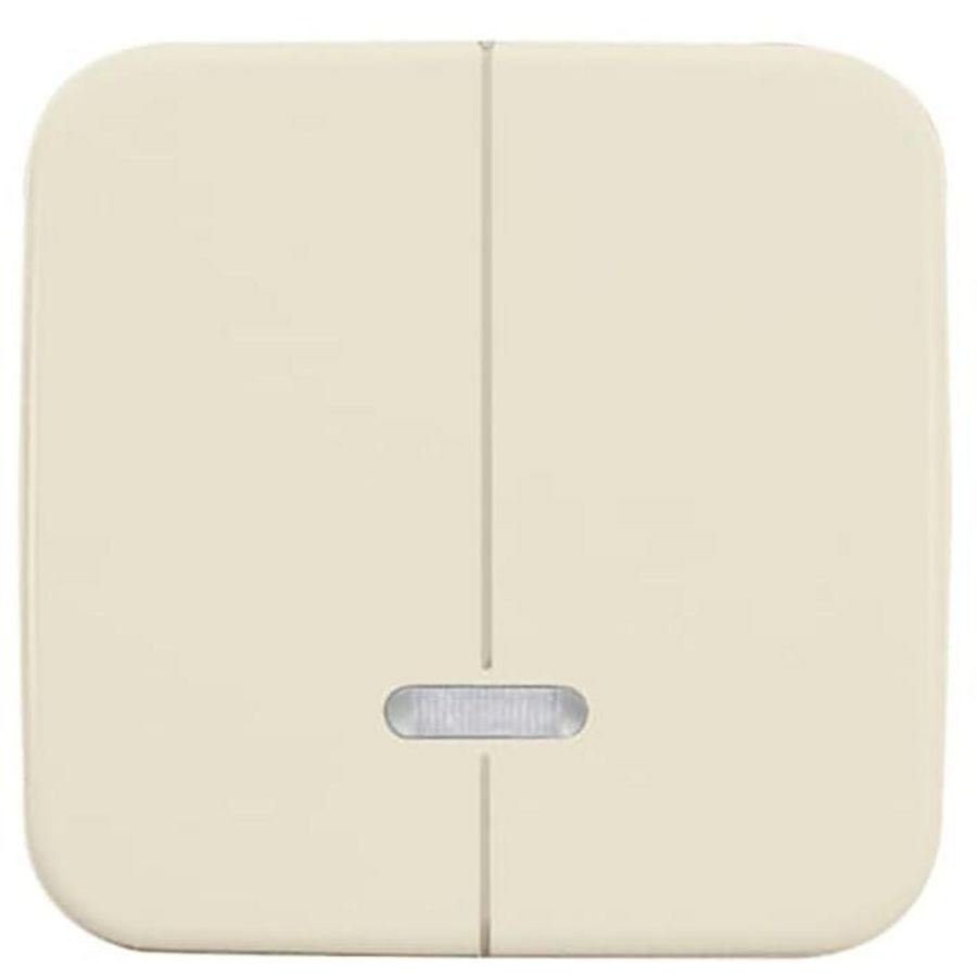 Toets voor seriedimmer 6565U SI creme (6545-212)