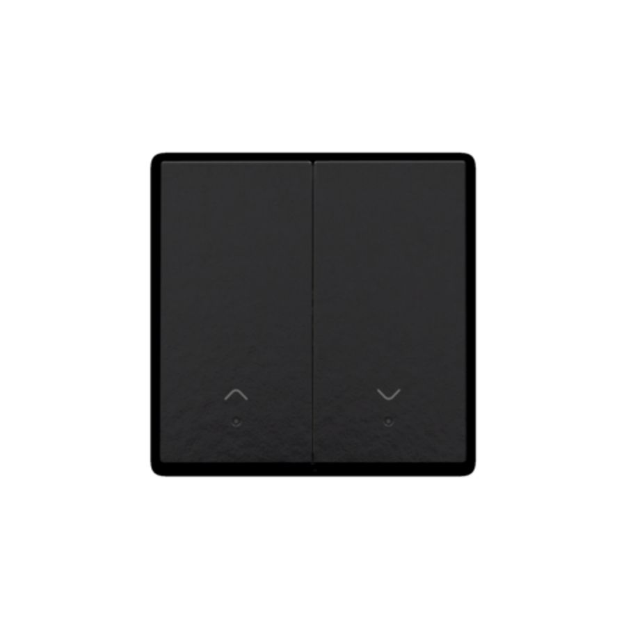 Afwerkingsset lens dubbele elektr. rolluiksch. pianobl