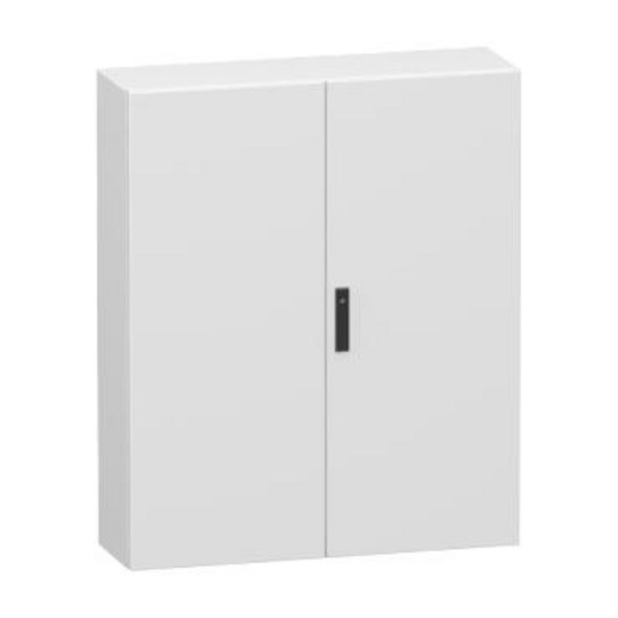 Double plain steel door Spacial CRN without mounting plate