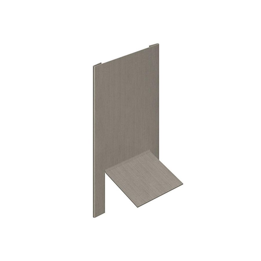 RHEINZINK PreP graphite-grey klik-roeven nokaansluiting