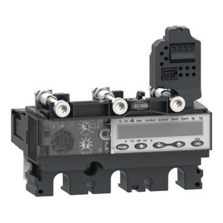 Trip unit NSX100 AC 3P3D 100A 5.2E ComPact