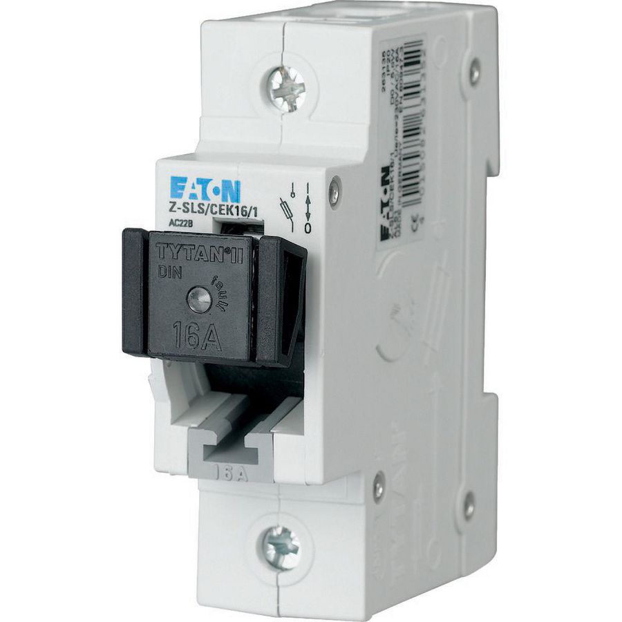Zekeringlastscheider incl.D01 15A, 1p 27mm Eaton