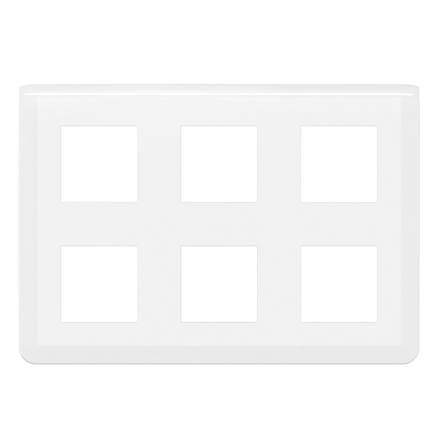 Afdekraam 2x3x2 modulen wit horizontaal Mosaic