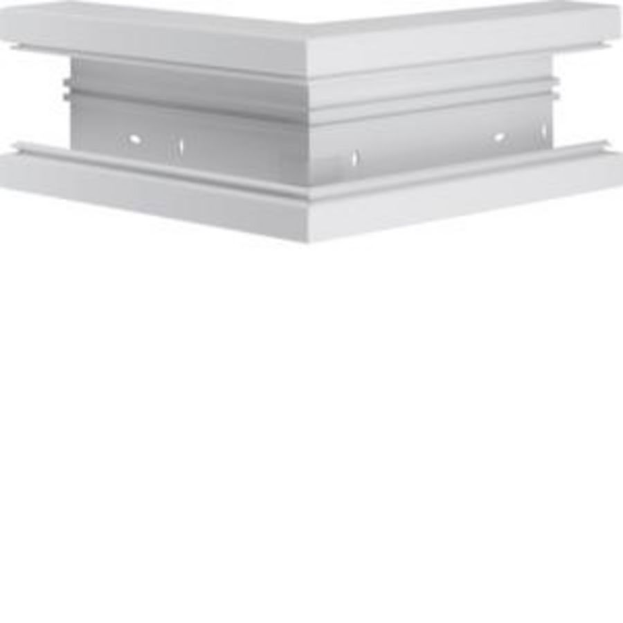 Bodemprofiel buitenhoek BR65 65x130mm verkeerswit