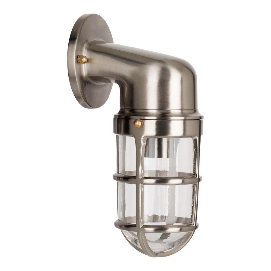 Verlichtingsarmatuur Lantern AHOI E27 Alu Nickel IP44