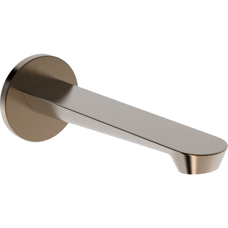 Uitloop HANSAGENESIS L=180mm geborsteld brons
