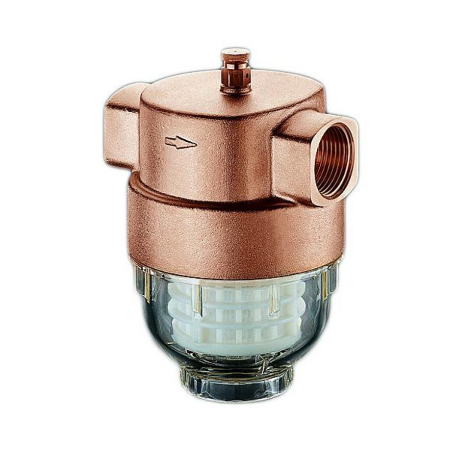 Aquanova Compact waterfilter PN16 100-120my DN25 Rp 1" bidr.