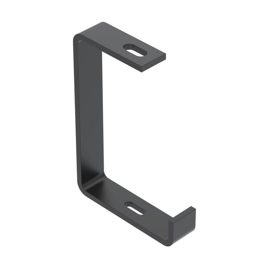 Suspension bracket flat steel B100mm Staal PES135-Polyester