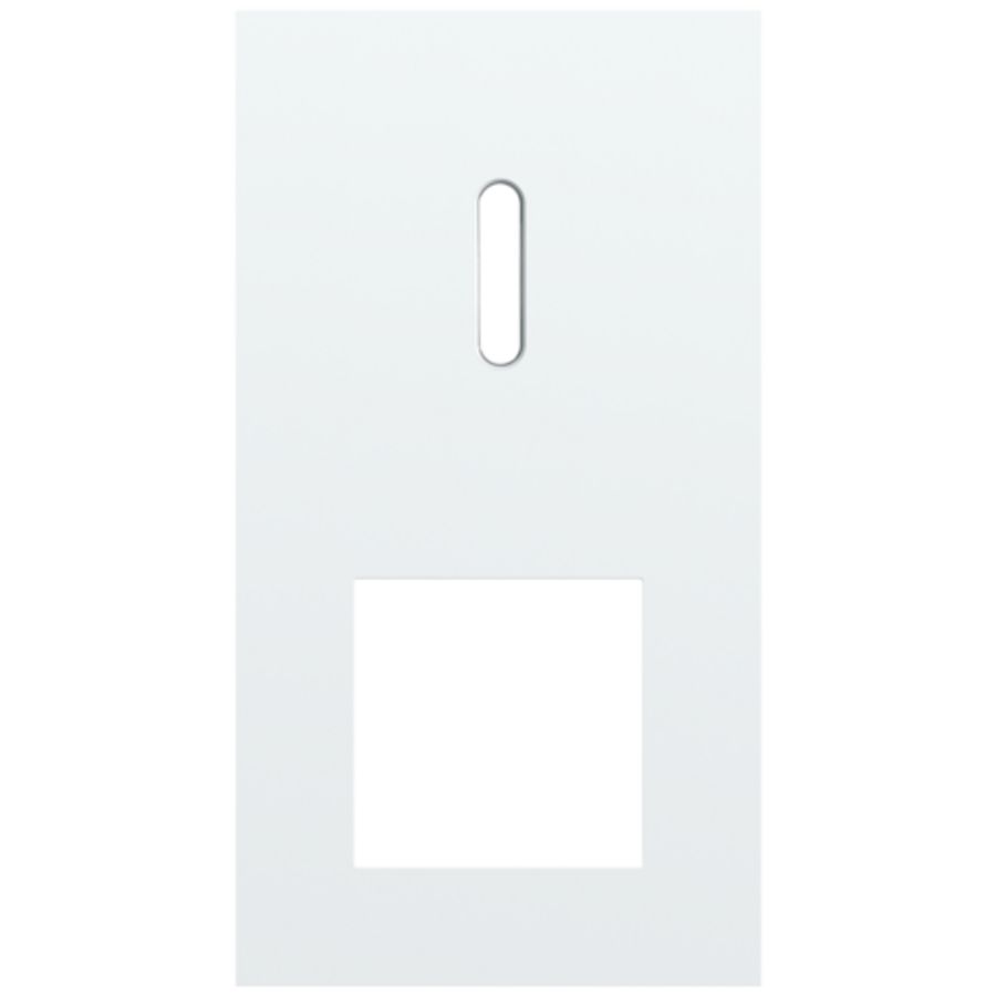 Afdekplaat 2-voud vertic. 71mm centerafst 154-56855