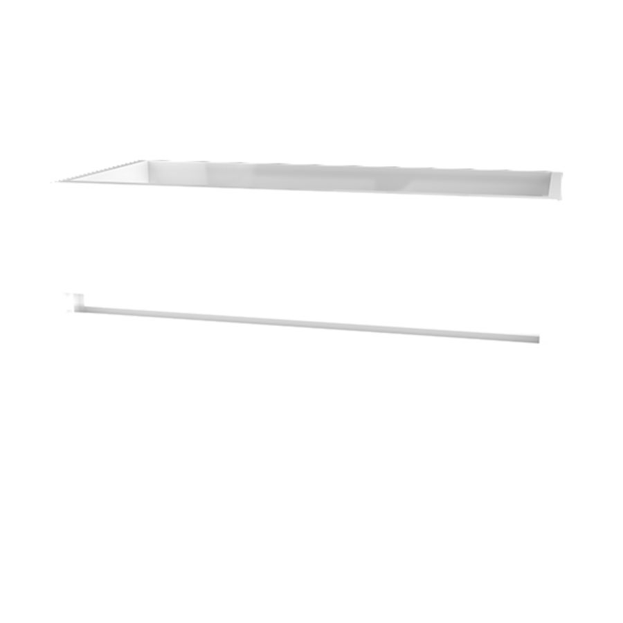 Wastafelonderkast PESCARA 100cm 2x lawit hoogglans.