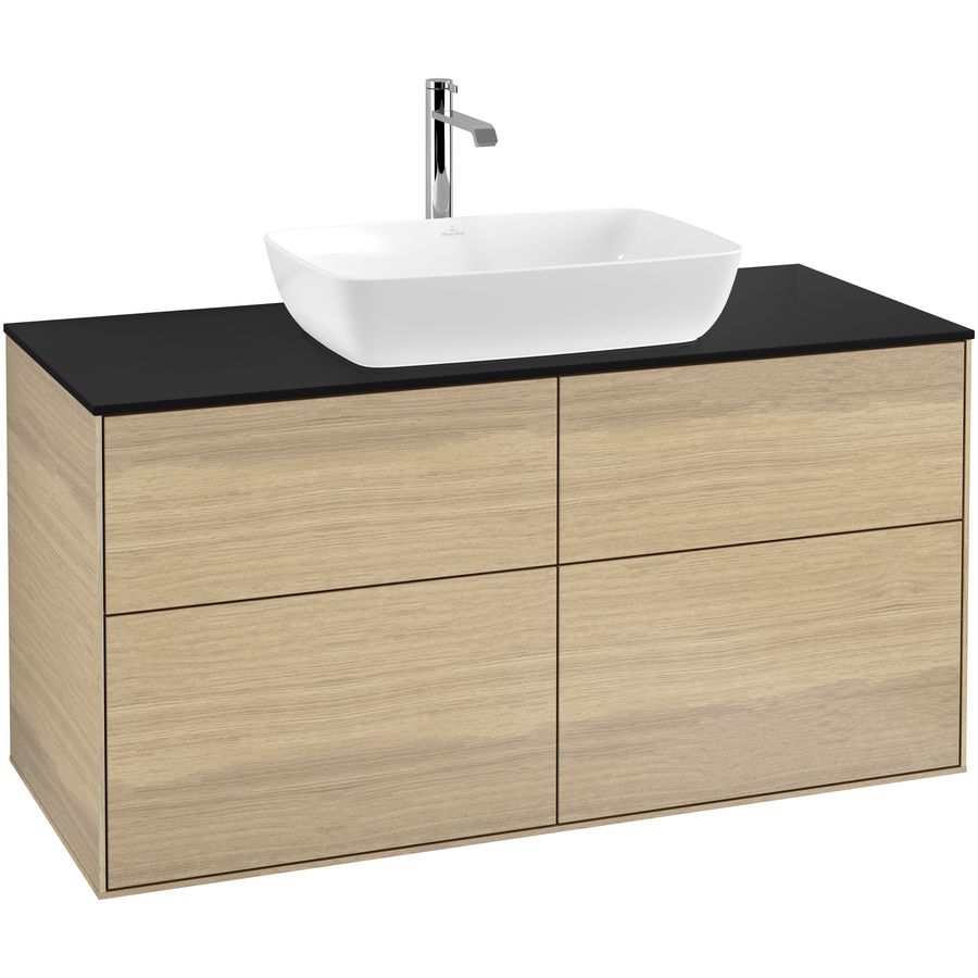 Wastafelonderkast Finion 1200x603x501mm Oak Veneer F79200PC