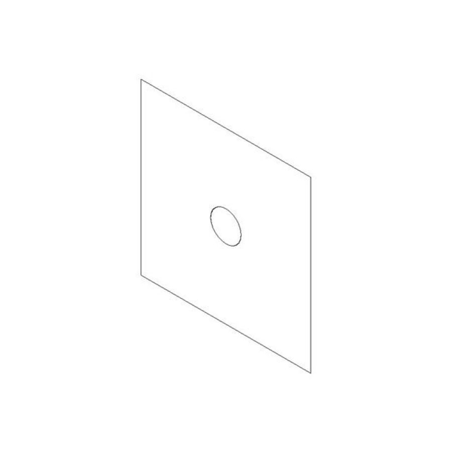Dichting voor wastafel wand Afdichtmanchet 0414030790090