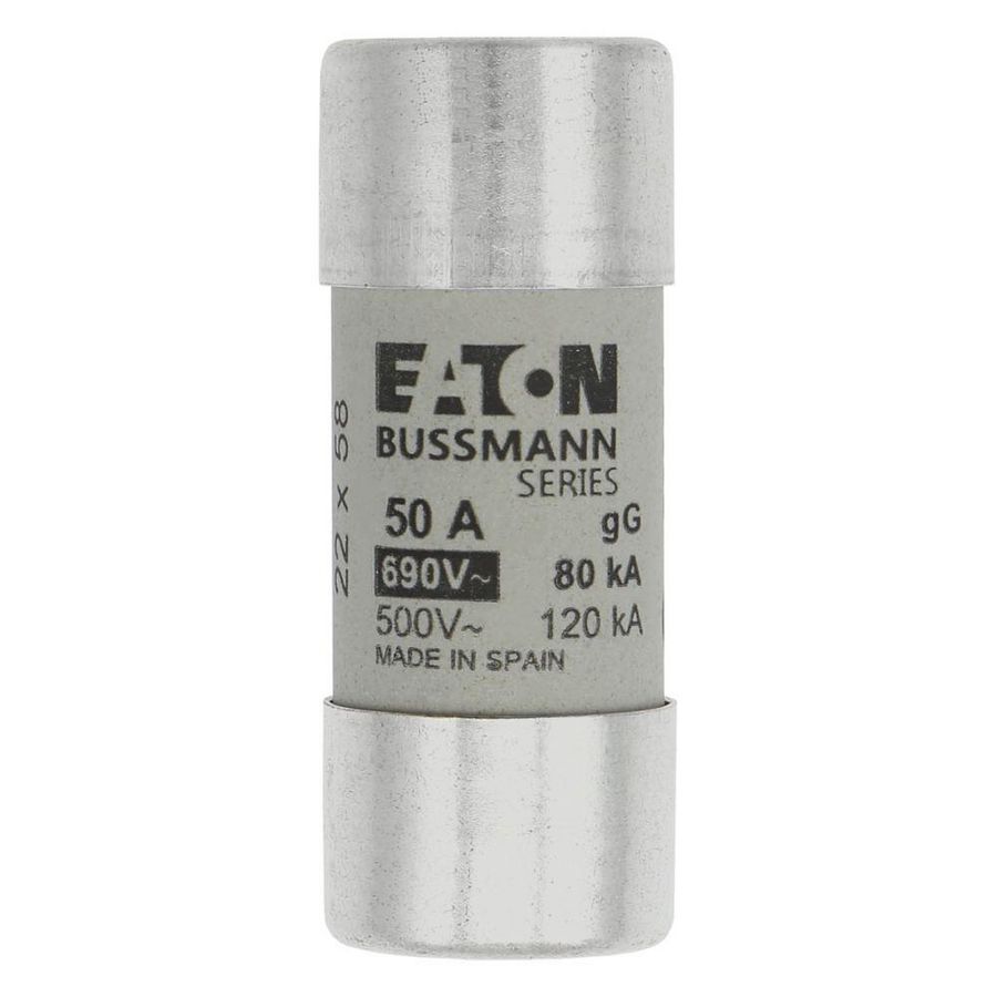 Zekering laagspanning 50A AC 690V 22x58mm gL/gG IEC VVE=10