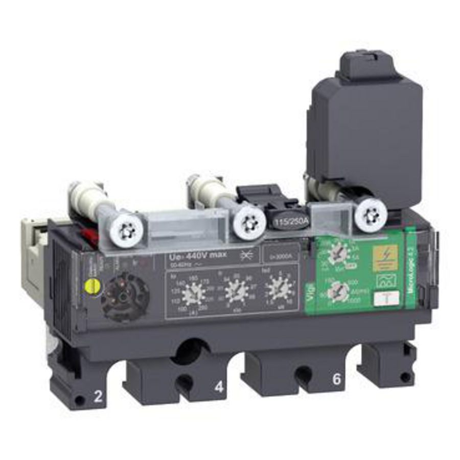 Trip unit NSX100 AC 3P3D 100A 4.2 ComPact