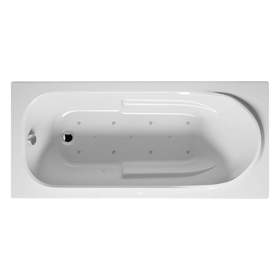Whirlpool Columbia Rihopool 140x70cm systeem AIR links hoogglans wit