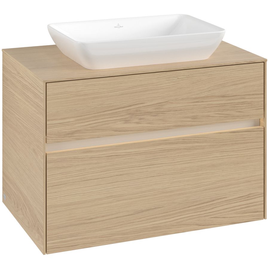 Wastafelonderkast Collaro 800x548x500mm Nord.Oak C108B0VJ