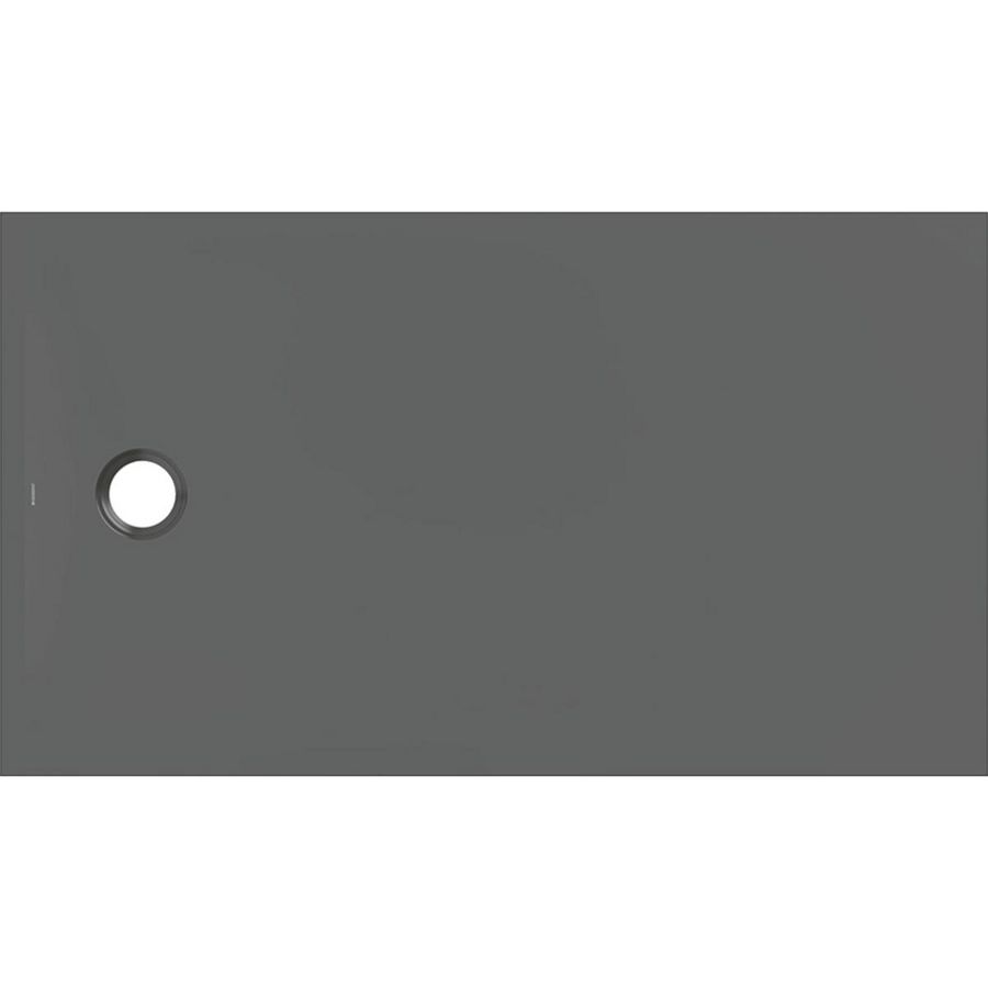 Douchevloer CleanFloor30 lay-on 140x80cm Grafiet