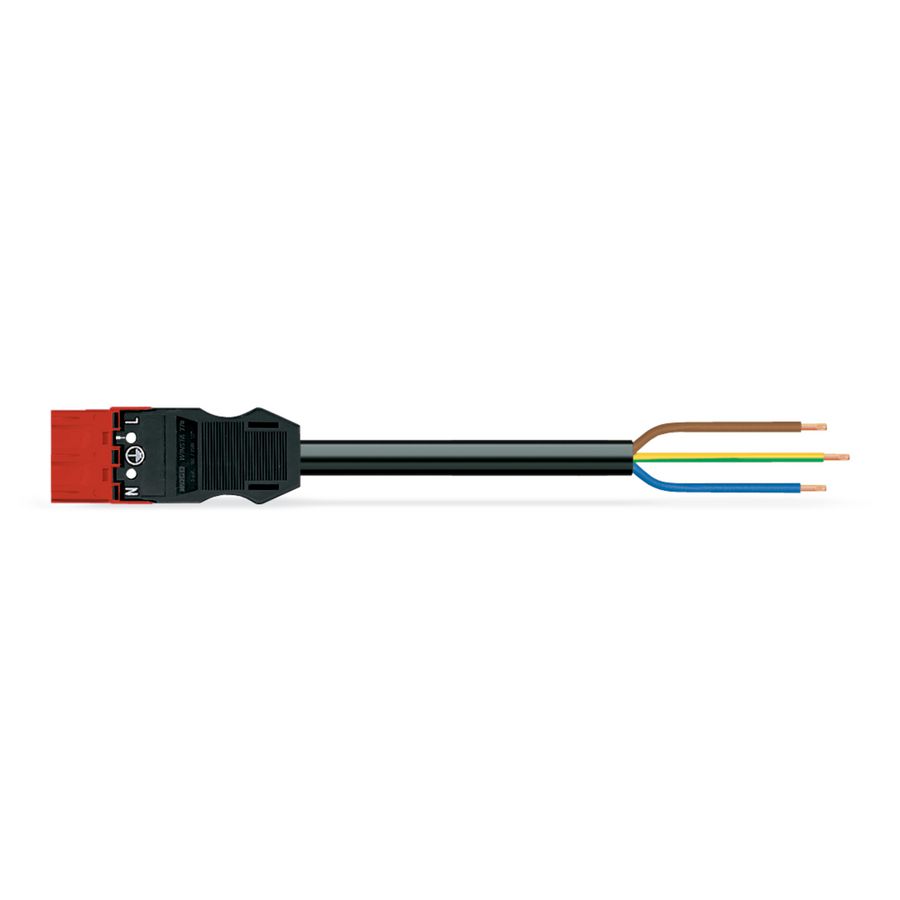 Geconf.aansluitkabel Cca Steker/open einde 771-9373/266-101