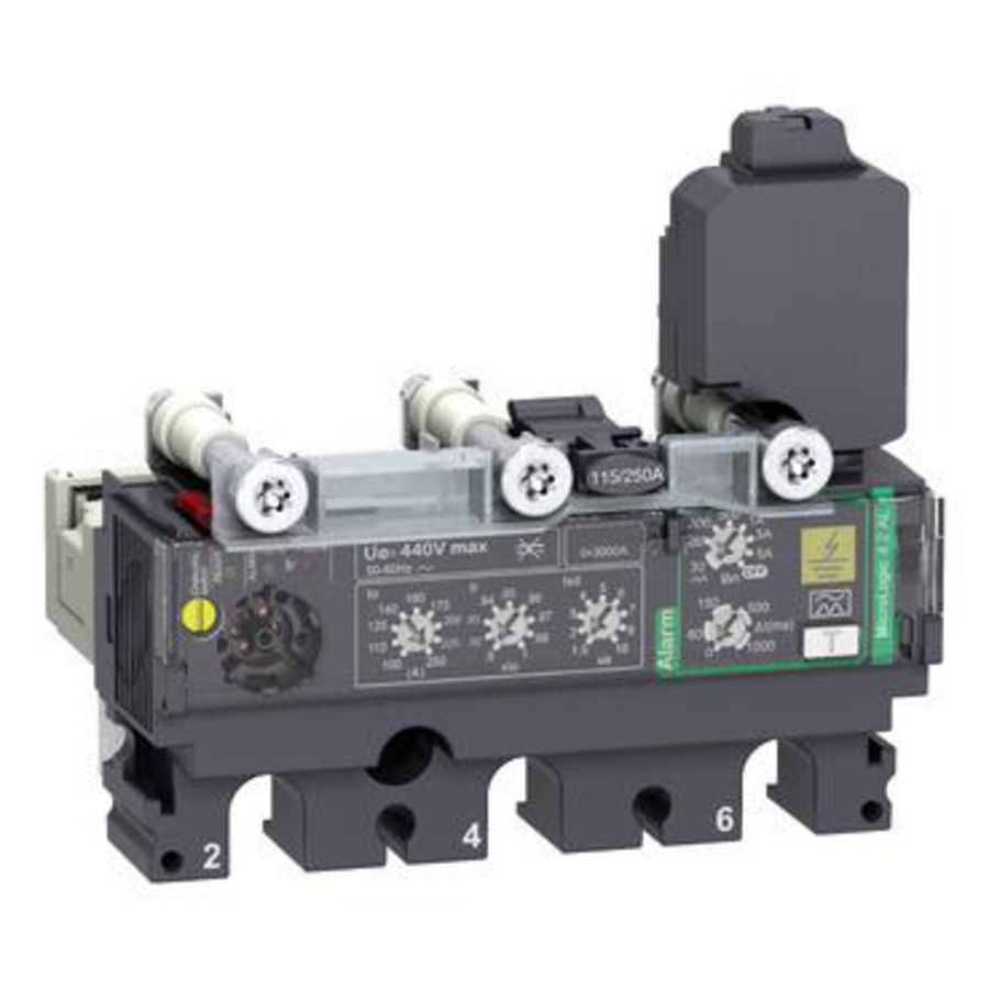 Trip unit NSX100 AC 3P3D 100A 4.2AL ComPact