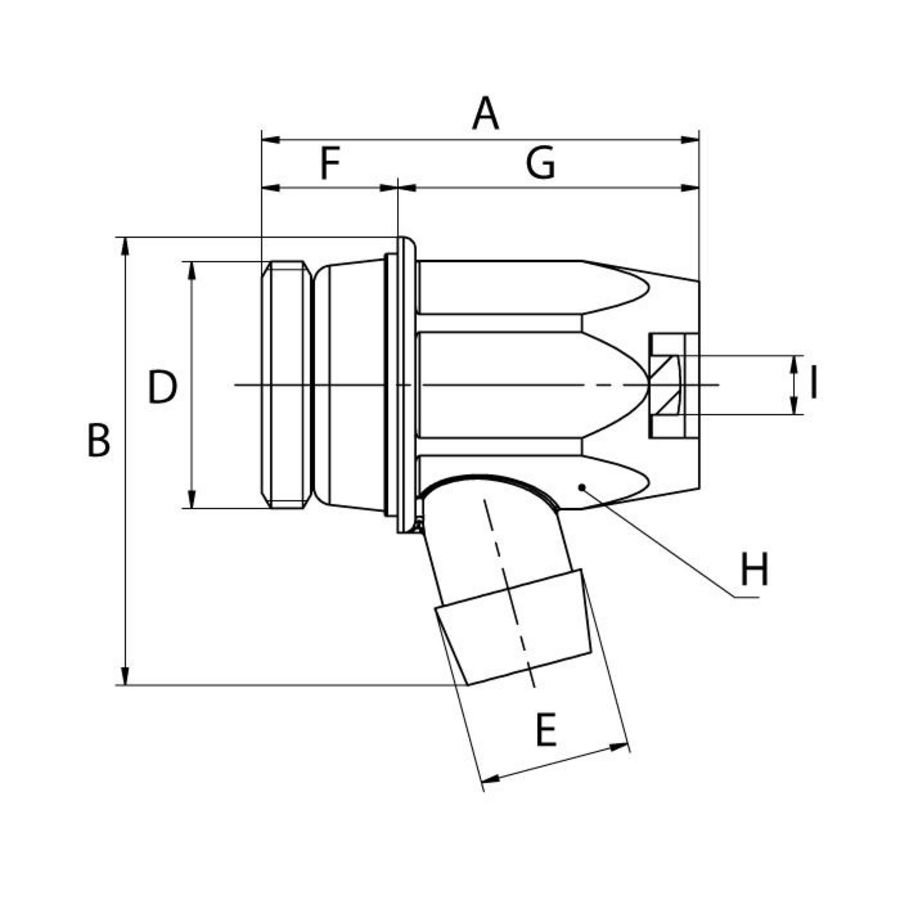 Aftapper Exclusief G1/2 Ni Simplex