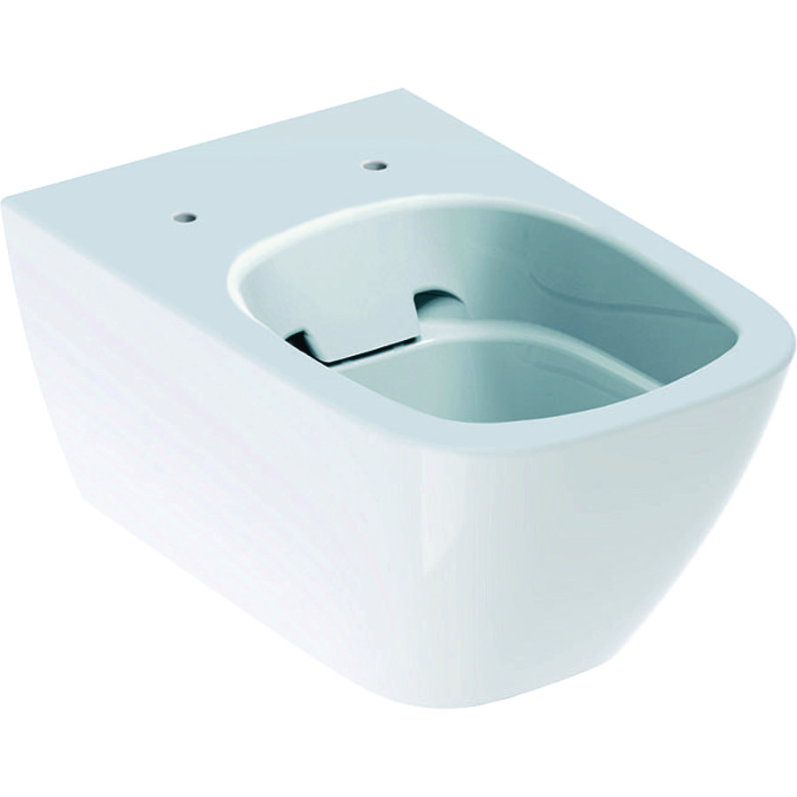 Smyle Square wandcloset diepspoel Rimfree 540mm wit Keratect EFF3 bevestiging (excl. zitting)