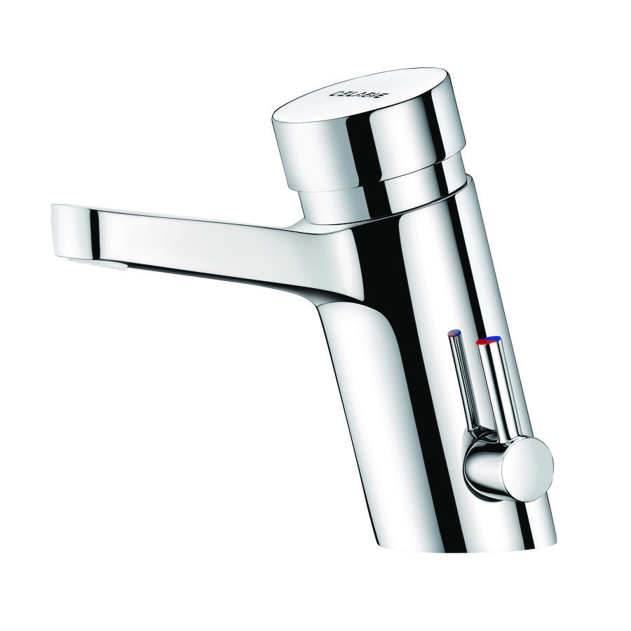 Wastafelmengkraan F3/8" 7 sec + stopkraan