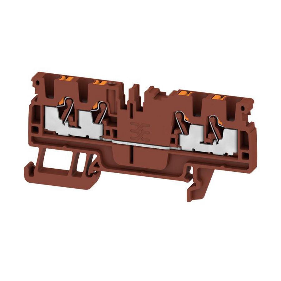 Doorvoerklem brown 2.5mm² 24A 800V 2534750000 VVE=100