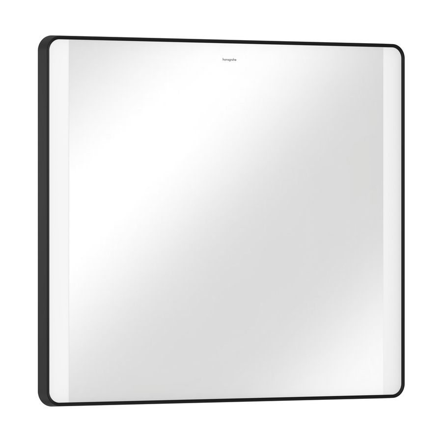 Spiegel verticale LED 800/30 wandschakelaar mat zwart Xarita Lite Q