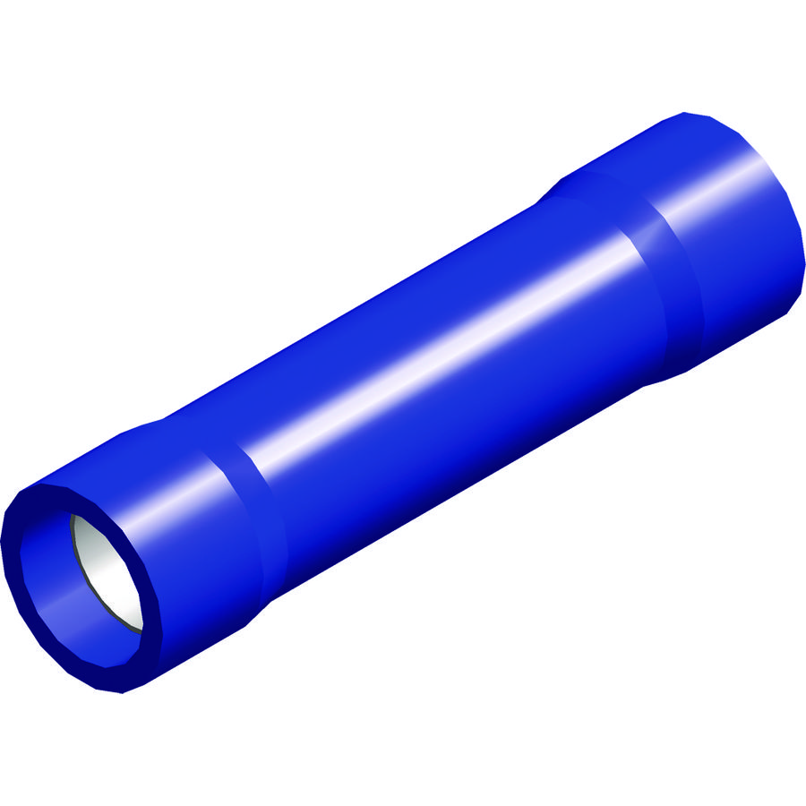 Doos a 100st. Verbinder blauw 1,5-2,5mm²