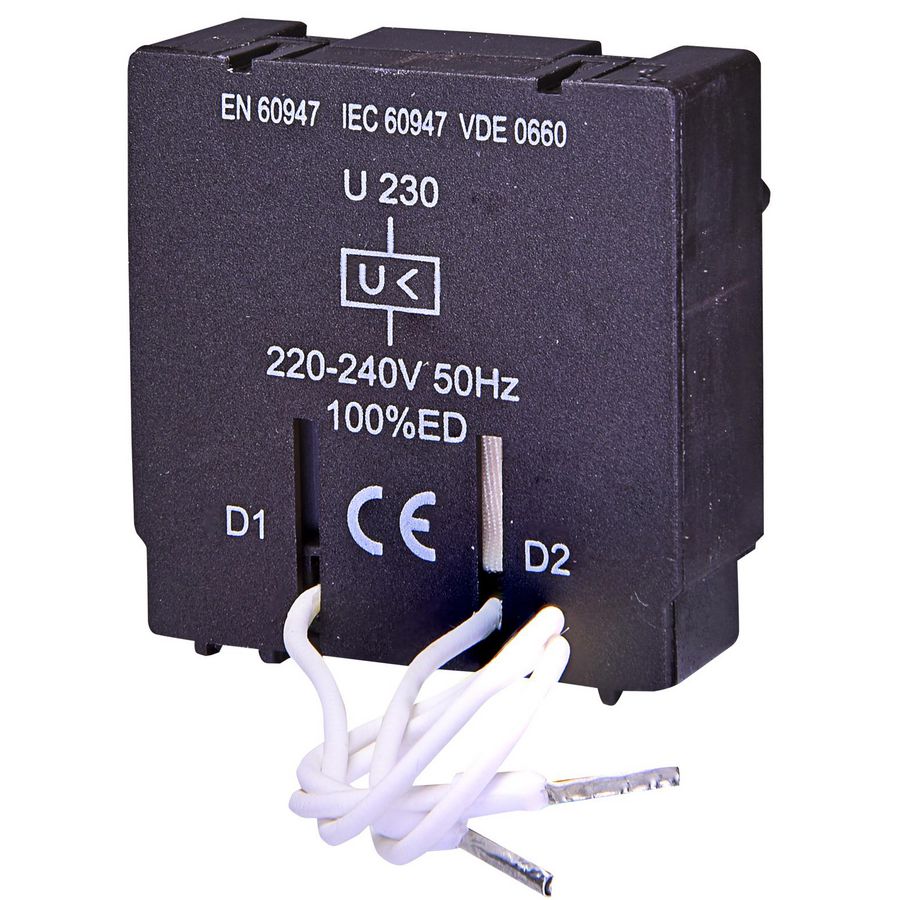 Onderspanningspoel MS25 220-240V 50Hz
