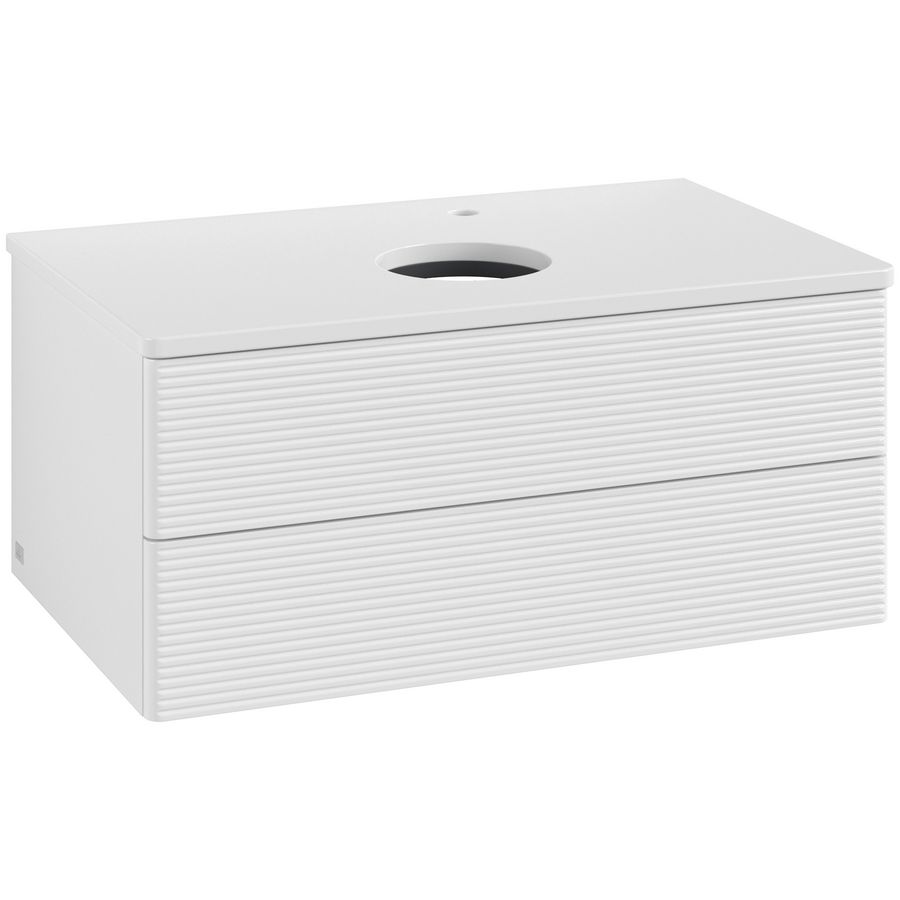 Wastafelonderkast Antao 800x360x500mm G.White.L K19150GF