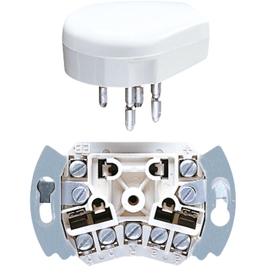 PTT-steker en PTT-contactdoos VVE=10