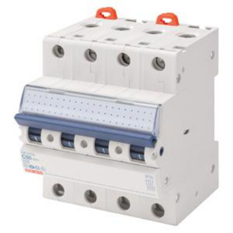 INSTALLATIEAUTOMAAT 4P B-KAR 10A 6KA 4-MODULE - SERIE MT60