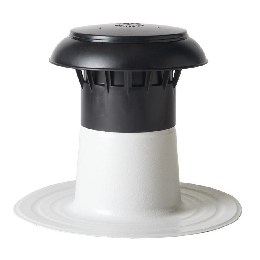 Platdakontluchter Vent-Alu 3000 EW PP kap 110-125mm PVC-gecoat
