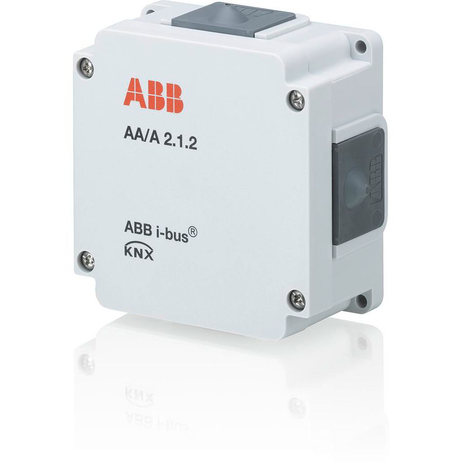 Analoge uitgang KNX 0-10V of stroom 0-20mA 2-voudig opbouw