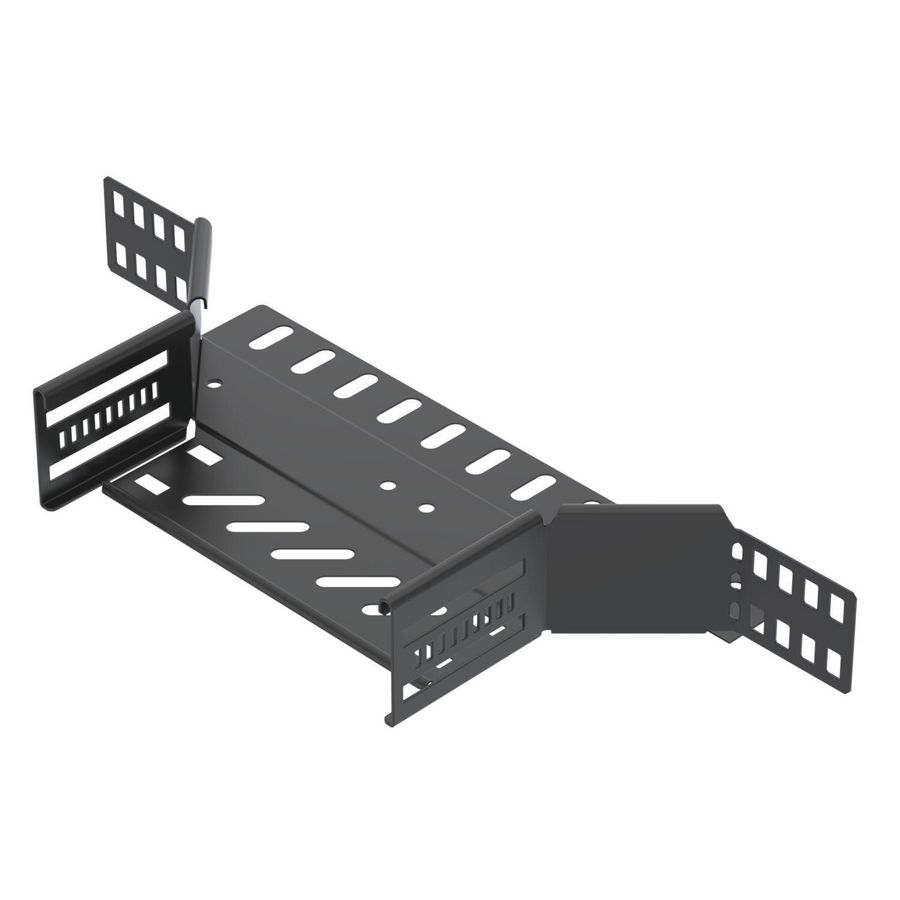 Add-on tee cable tray 60x200 Staal PES135-Polyester tiefschw